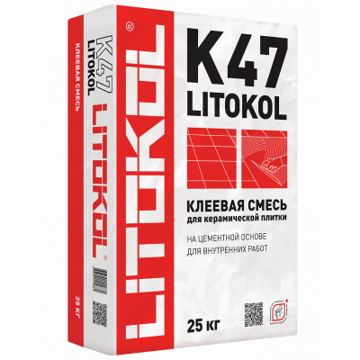 Клей плиточный Litokol K47 25кг