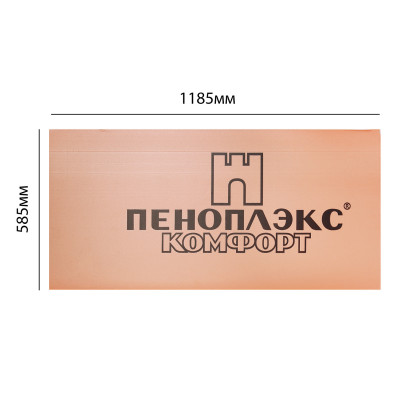 Пеноплекс Комфорт 20 мм 1185х585х20мм (20 плит)