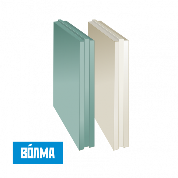 ПГП ВОЛМА полнотелая влагостойкая 667x500x80 мм — купить в Москве